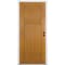 Codel Doors 36" x 80" Fir Grain Shaker Exterior Fiberglass Door 3068LHISPFG3PSHK49161DM - alternate 1